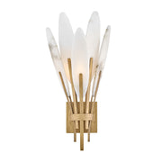 Fredrick Ramond FR43100 Nerine 1-lt 20" Tall LED Wall Sconce - Burnished Gold
