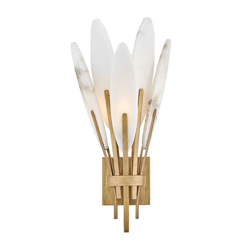 Fredrick Ramond FR43100 Nerine 1-lt 20" Tall LED Wall Sconce - Burnished Gold