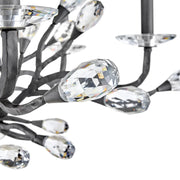 Fredrick Ramond FR46809 Eve 9-lt 34" LED Chandelier - Brushed Graphite