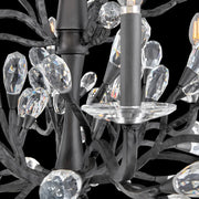 Fredrick Ramond FR46809 Eve 9-lt 34" LED Chandelier - Brushed Graphite