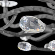 Fredrick Ramond FR46810 Eve 12-lt 49" LED Chandelier - Brushed Graphite