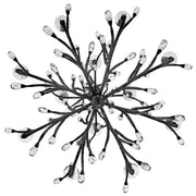 Fredrick Ramond FR46810 Eve 12-lt 49" LED Chandelier - Brushed Graphite