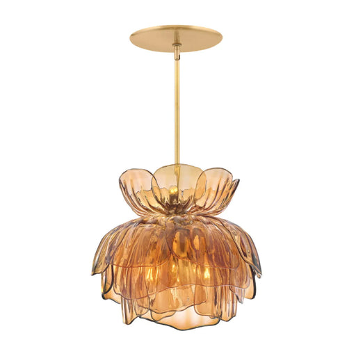 Fredrick Ramond FR46895 Fantine 7-lt 22" LED Chandelier - Light Amber