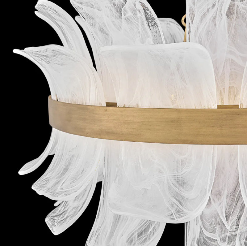 Fredrick Ramond FR46914 Fleur 6-lt 34" LED Chandelier