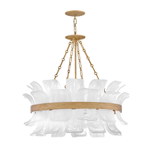 Fredrick Ramond FR46914 Fleur 6-lt 34" LED Chandelier
