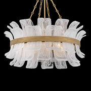 Fredrick Ramond FR46914 Fleur 6-lt 34" LED Chandelier