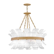 Fredrick Ramond FR46914 Fleur 6-lt 34" LED Chandelier