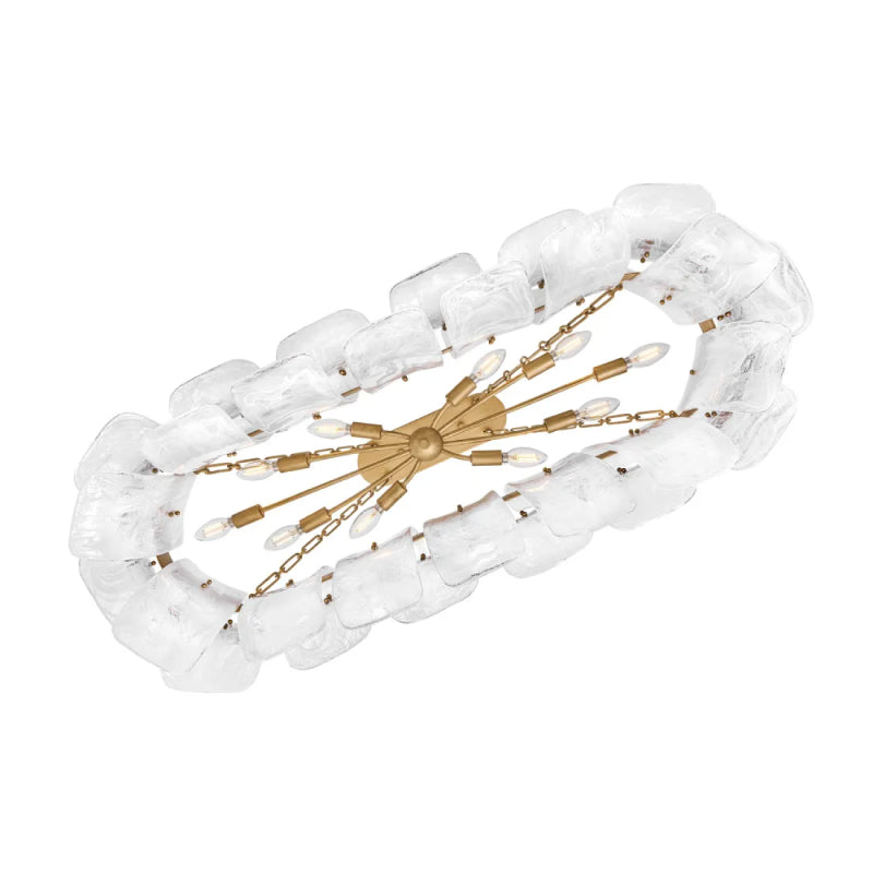 Fredrick Ramond FR46915 Fleur 10-lt 48" LED Linear Chandelier