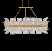 Fredrick Ramond FR46915 Fleur 10-lt 48" LED Linear Chandelier