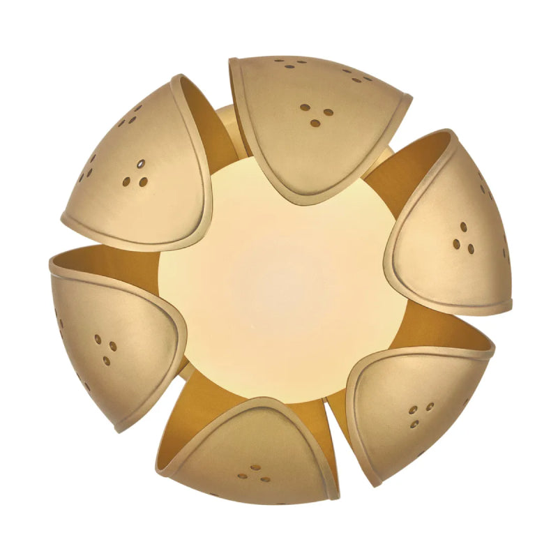 Fredrick Ramond FR46962-LL Anthos 1-lt 9" LED Semi-Flush Mount