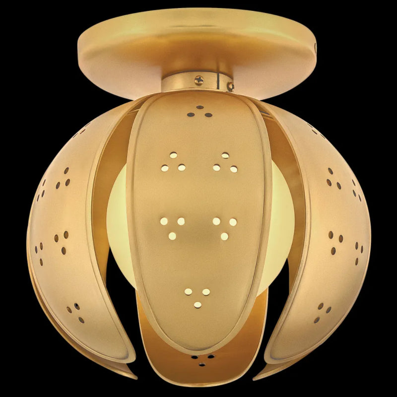 Fredrick Ramond FR46962-LL Anthos 1-lt 9" LED Semi-Flush Mount