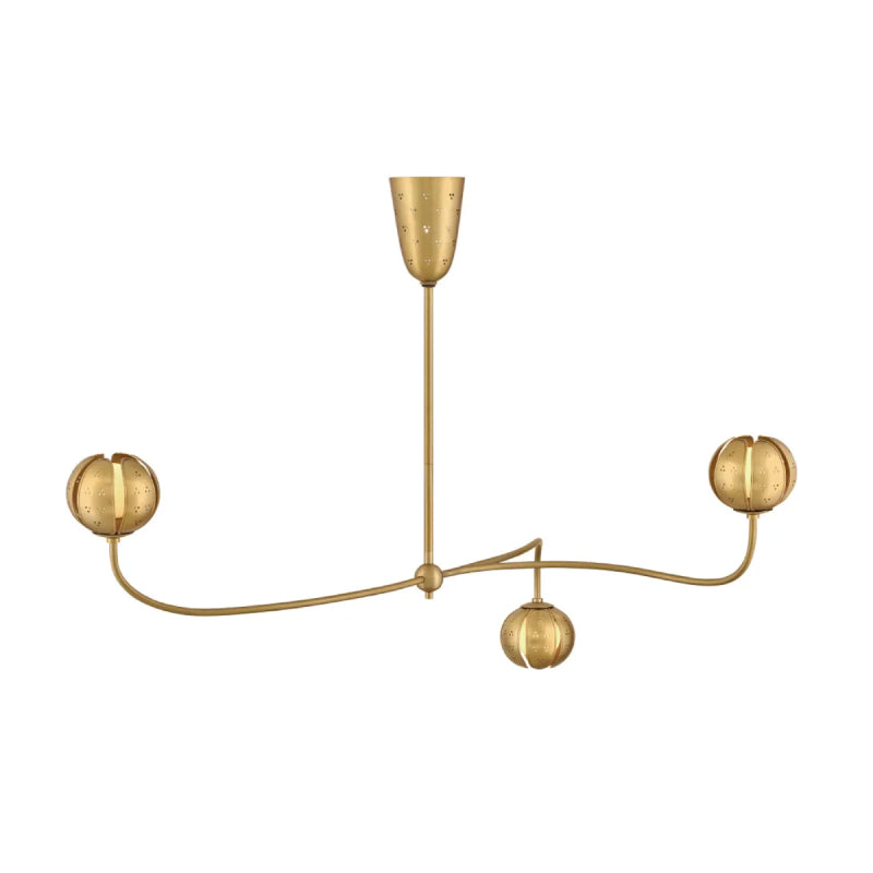 Fredrick Ramond FR46963-LL Anthos 4-lt 54" LED Chandelier