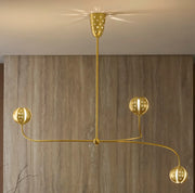 Fredrick Ramond FR46963-LL Anthos 4-lt 54" LED Chandelier