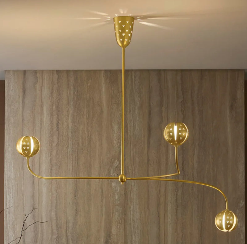 Fredrick Ramond FR46963-LL Anthos 4-lt 54" LED Chandelier