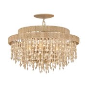 Fredrick Ramond FR47003 Freya 5-lt 22" LED Semi-Flush Mount