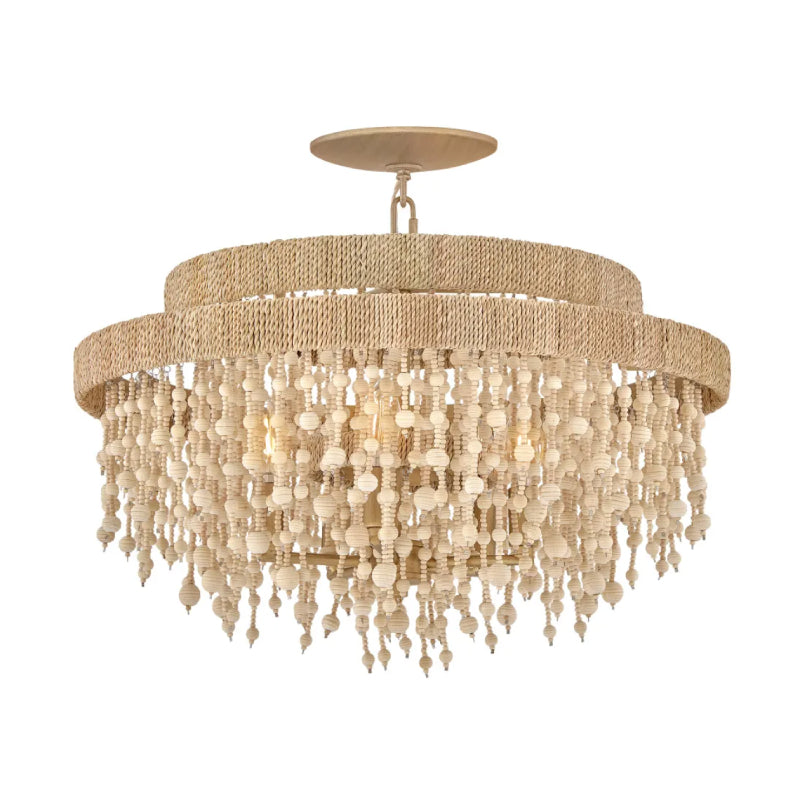 Fredrick Ramond FR47003 Freya 5-lt 22" LED Semi-Flush Mount