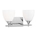 Visual Comfort DJV1022 Toffino 2-lt 16" Vanity Light - Chrome