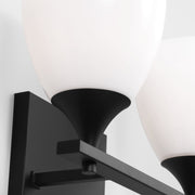 Visual Comfort DJV1022 Toffino 2-lt 16" Vanity Light - Midnight Black