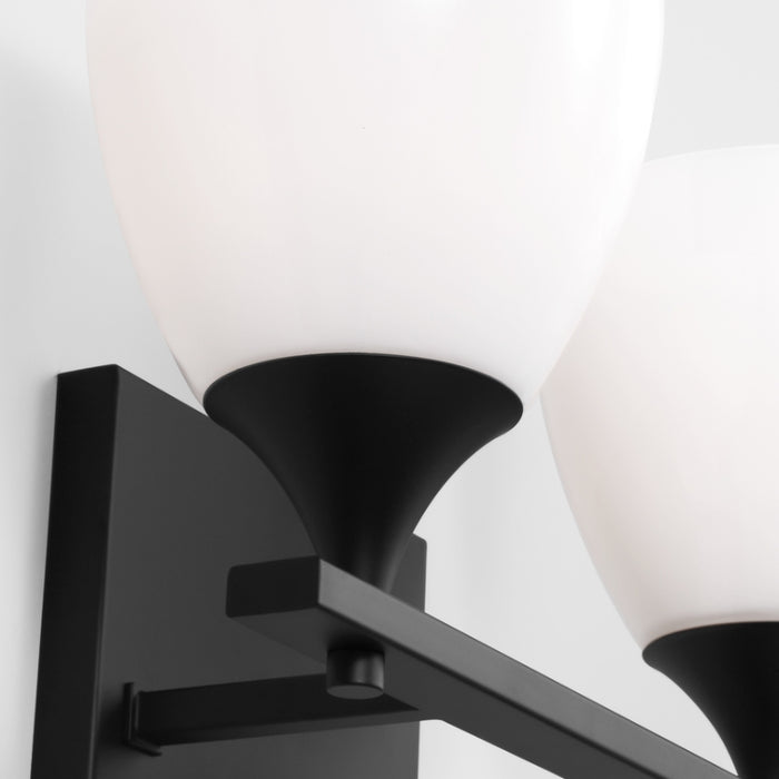 Visual Comfort DJV1022 Toffino 2-lt 16" Vanity Light - Midnight Black