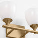 Visual Comfort DJV1022 Toffino 2-lt 16" Vanity Light - Satin Brass