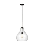 Visual Comfort P1483 Zora 1-lt 17" Pendant - Oil Rubbed Bronze