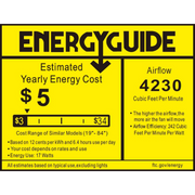 Maxim 88849 Vortex 60" Outdoor Ceiling Fan with LED Light Kit