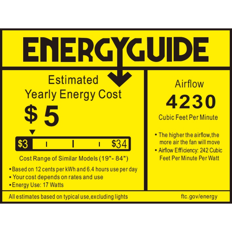 Maxim 88849 Vortex 60" Outdoor Ceiling Fan with LED Light Kit