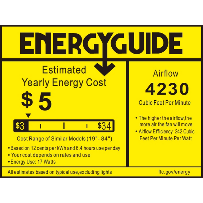 Maxim 88849 Vortex 60" Outdoor Ceiling Fan with LED Light Kit