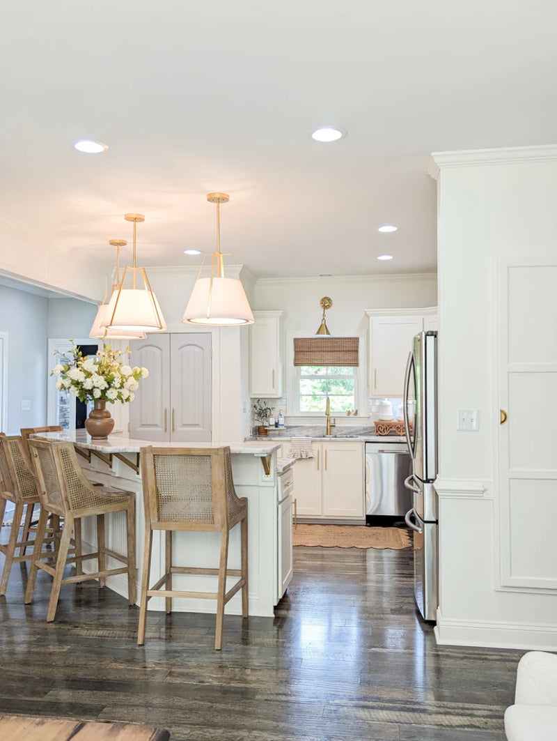 Crystorama FUL-904 Fulton 3-lt 20" Pendant - Antique Brass