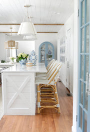 Crystorama FUL-904 Fulton 3-lt 20" Pendant - Polished Nickel