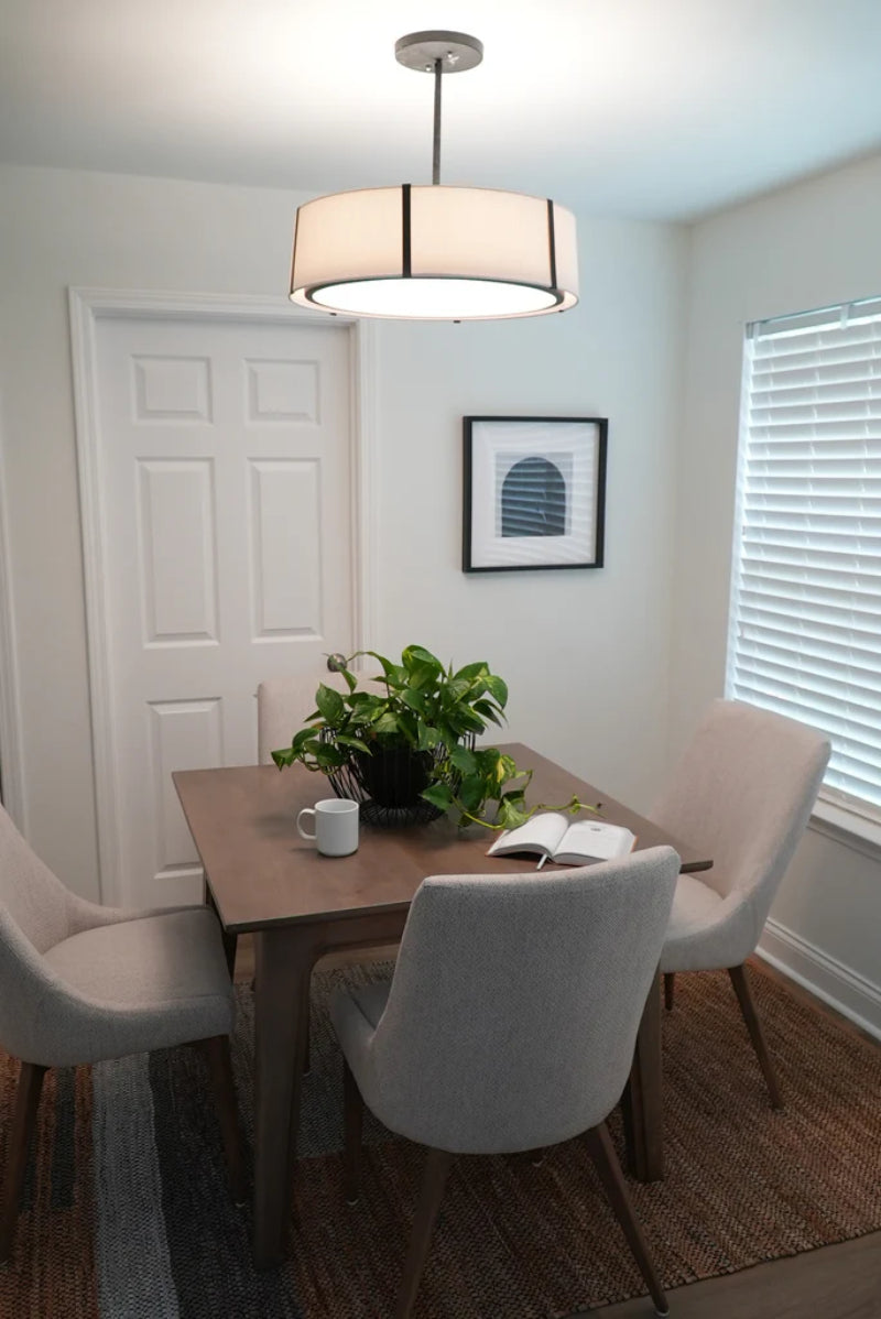 Crystorama FUL-907 Fulton 6-lt 24" Chandelier - Black