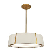 Crystorama FUL-907 Fulton 6-lt 24" Chandelier - Antique Gold