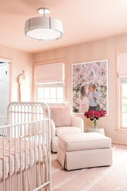 Crystorama FUL-907 Fulton 6-lt 24" Chandelier - Polished Nickel