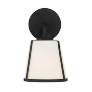 Crystorama FUL-911 Fulton 1-lt 10" Wall Sconce - Black