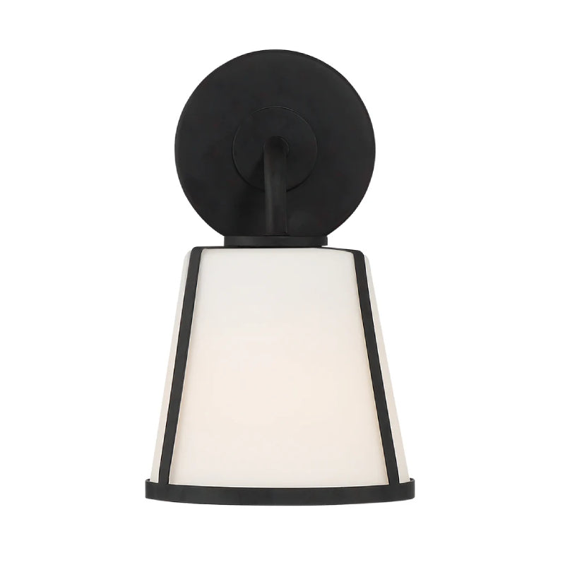 Crystorama FUL-911 Fulton 1-lt 10" Wall Sconce - Black
