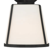 Crystorama FUL-911 Fulton 1-lt 10" Wall Sconce - Black