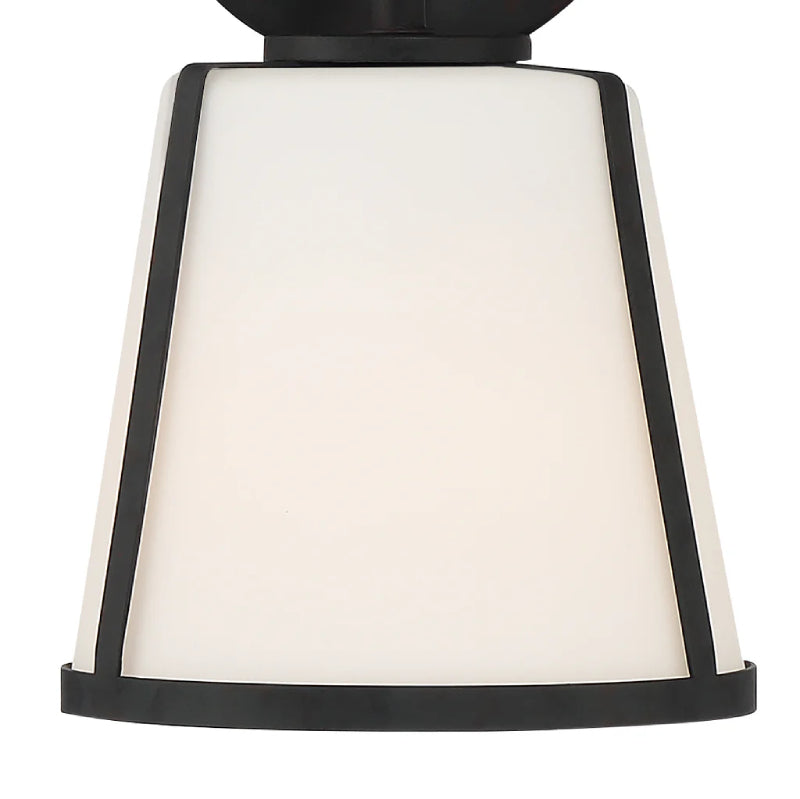 Crystorama FUL-911 Fulton 1-lt 10" Wall Sconce - Black