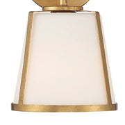Crystorama FUL-911 Fulton 1-lt 10" Wall Sconce - Antique Gold