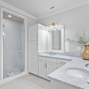 Crystorama FUL-913-BK Fulton 3-lt 23" Bathroom Vanity Light - Antique Gold