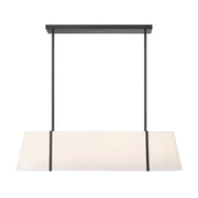 Crystorama FUL-917 Fulton 4-lt 42" Chandelier - Black