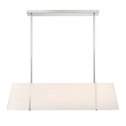 Crystorama FUL-917 Fulton 4-lt 42" Chandelier - Polished Nickel