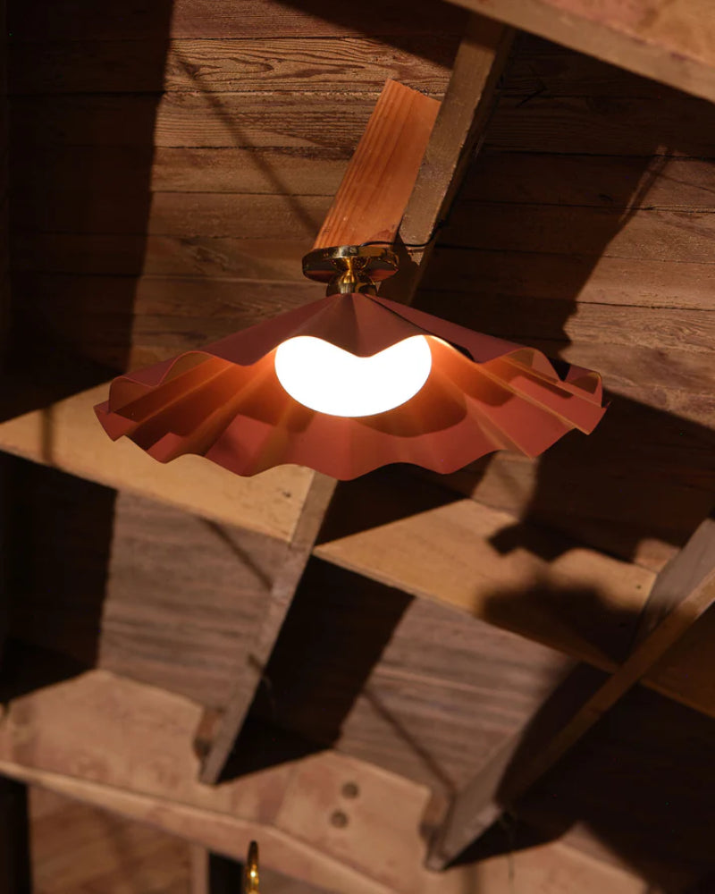 Alora SF354125 Furrow 1-lt 25" Semi Flush Mount