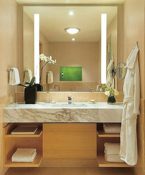Electric Mirror Fusion 36" x 42" LED Lighted Mirror TV with 15" TV