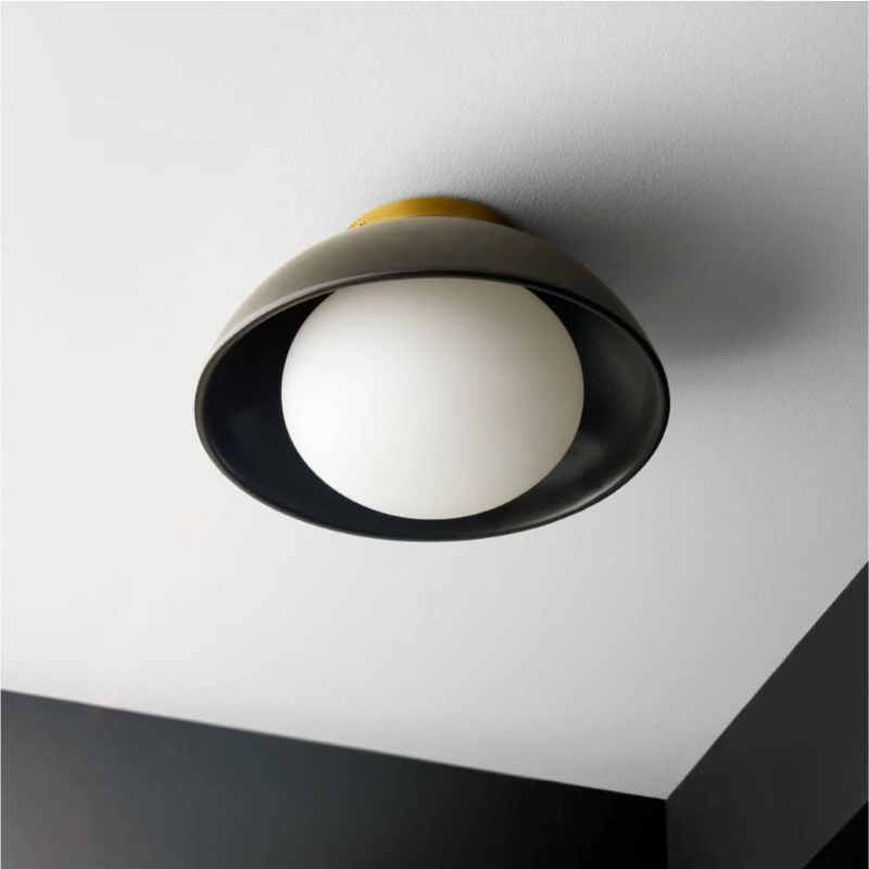 Arteriors GADFC01 Glaze 1-lt 13" Flush Mount