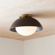 Arteriors GADFC01 Glaze 1-lt 13" Flush Mount