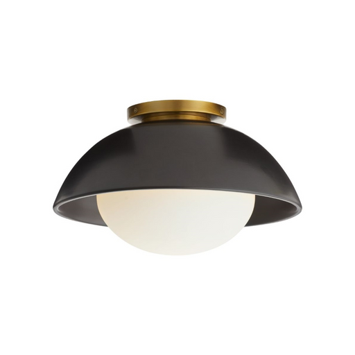 Arteriors GADFC01 Glaze 1-lt 13" Flush Mount - Antique Brass