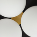 Arteriors GADFC02 Glaze 3-lt 19" Flush Mount