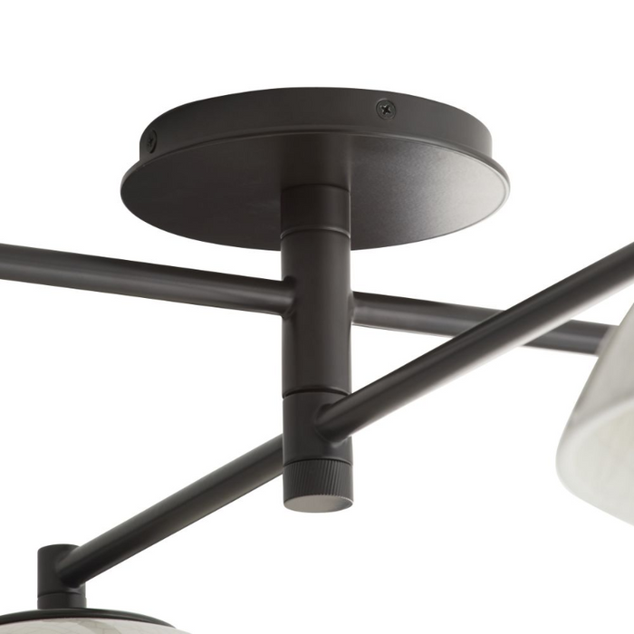 Arteriors GADFC03 Glaze 4-lt 45" Flush Mount