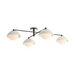 Arteriors GADFC03 Glaze 4-lt 45" Flush Mount