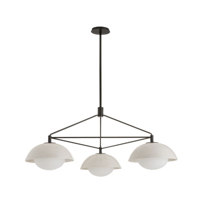 Arteriors GADMC01 Glaze 3-lt 38" Chandelier
